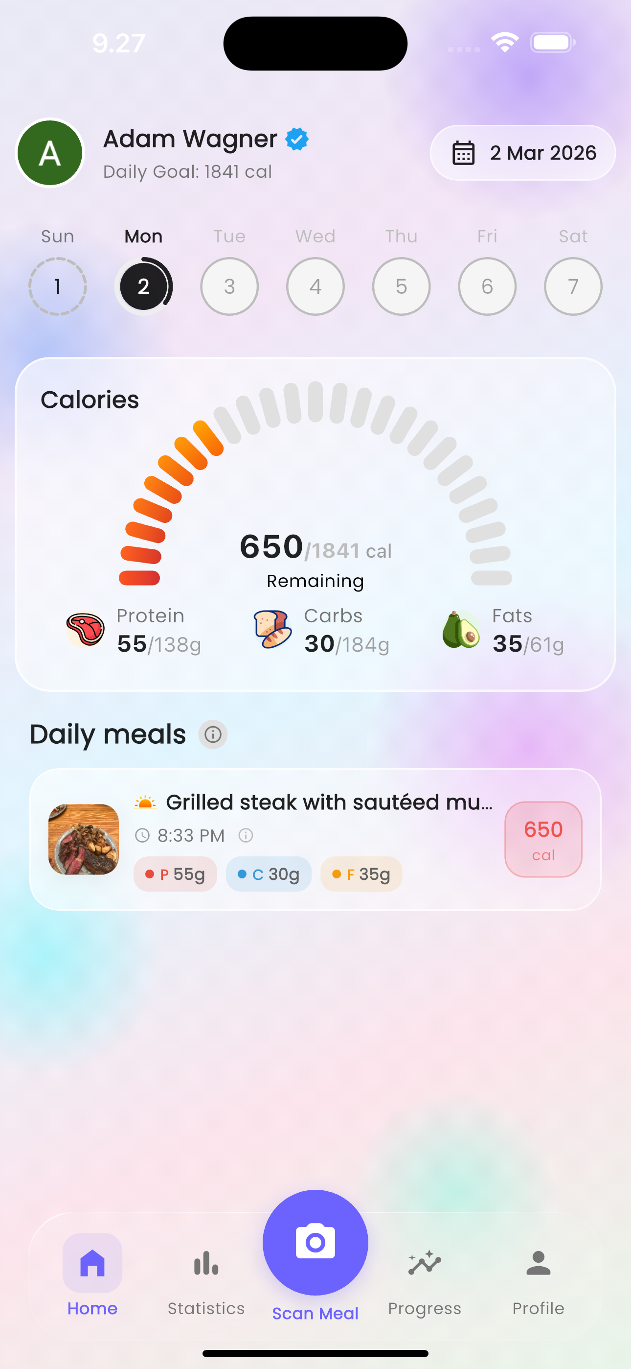 Open Camera - kCal AI