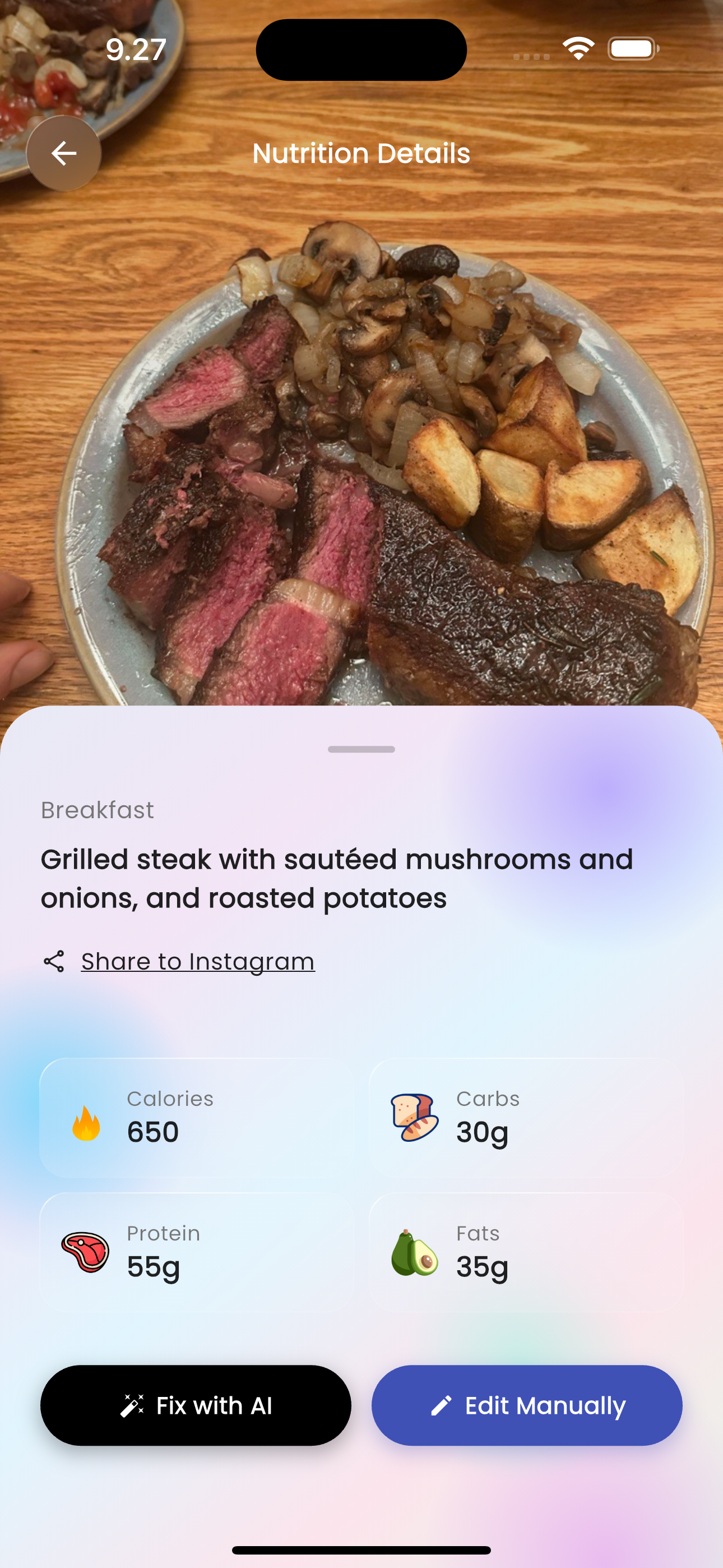 Calorie Result - kCal AI